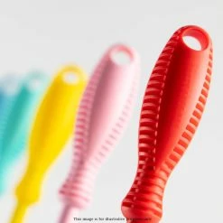 Scullery Kolori Silicone Bottle Brush 38cm Red -Cheap Kitchen Cleaning Store HIM 1031838 2