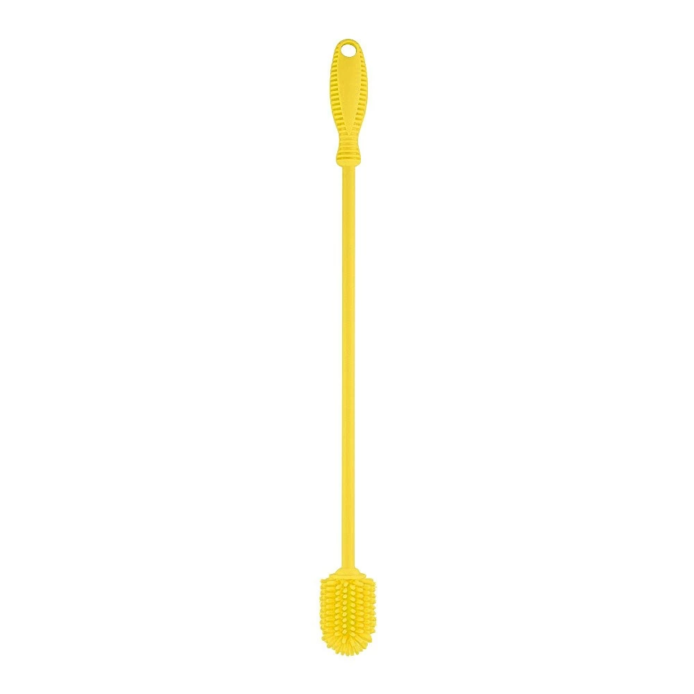 Scullery Kolori Silicone Bottle Brush 38cm Yellow 3 Scullery Kolori Silicone Bottle Brush 38cm Yellow