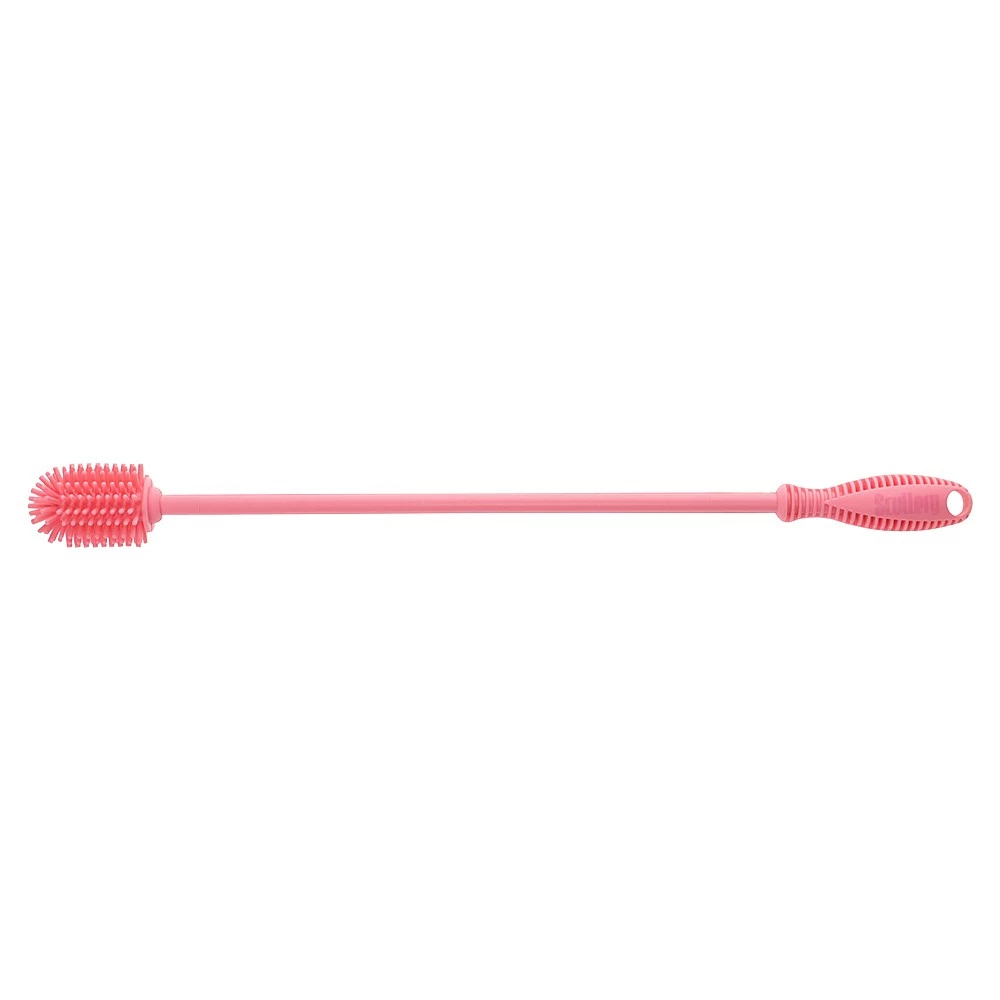 Scullery Kolori Silicone Bottle Brush 38cm Rose Pink 3 Scullery Kolori Silicone Bottle Brush 38cm Rose Pink