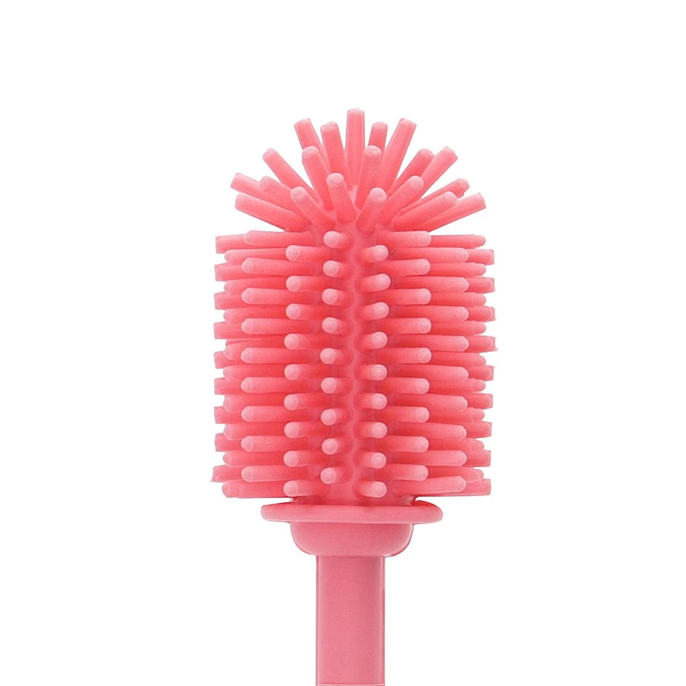 Scullery Kolori Silicone Bottle Brush 38cm Rose Pink 4 Scullery Kolori Silicone Bottle Brush 38cm Rose Pink - Image 2