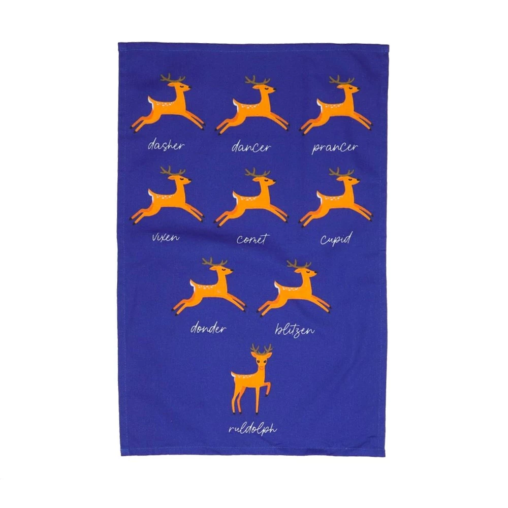 Ambrosia Santas Workshop III Tea Towel Assorted Design Dispatch 6 Ambrosia Santas Workshop III Tea Towel Assorted Design Dispatch - Image 4