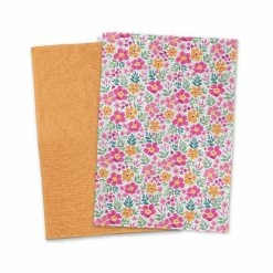 Ambrosia Tea Towel Floral Set Of 2