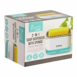 Scullery Pura II Soap Dispenser With Sponge 8 Scullery Pura II Soap Dispenser With Sponge -Cheap Kitchen Cleaning Store HIM 1041849 5