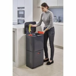 Joseph Joseph Totem Max Waste Separation Unit 60L Graphite -Cheap Kitchen Cleaning Store JOS 30062 4