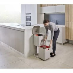 Joseph Joseph Totem Compact Waste Separation Unit 40L Stone -Cheap Kitchen Cleaning Store JOS 30064 3