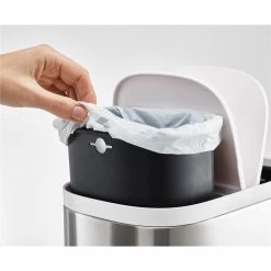 Joseph Joseph Split Steel Recycler Waste Bin -Cheap Kitchen Cleaning Store JOS 70520 4