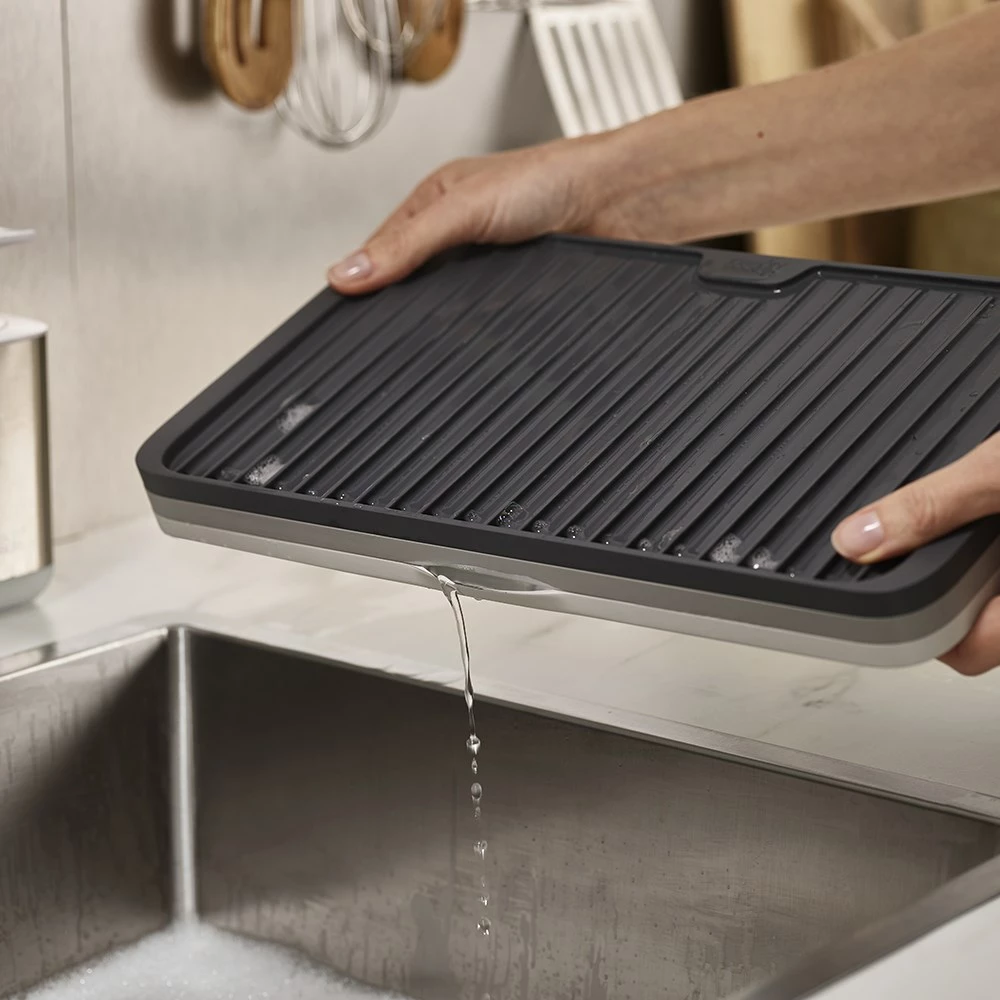 Joseph Joseph Tier Expandable Draining Mat Grey 5 Joseph Joseph Tier Expandable Draining Mat Grey - Image 3