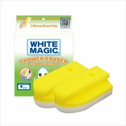 White Magic 2 Pack Shower Eraser Refill