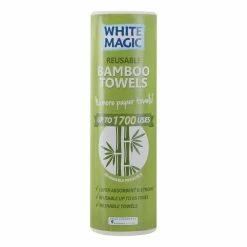 White Magic Bamboo Towels 20 Pack