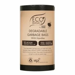 White Magic Eco Basics Garbage Bags Medium