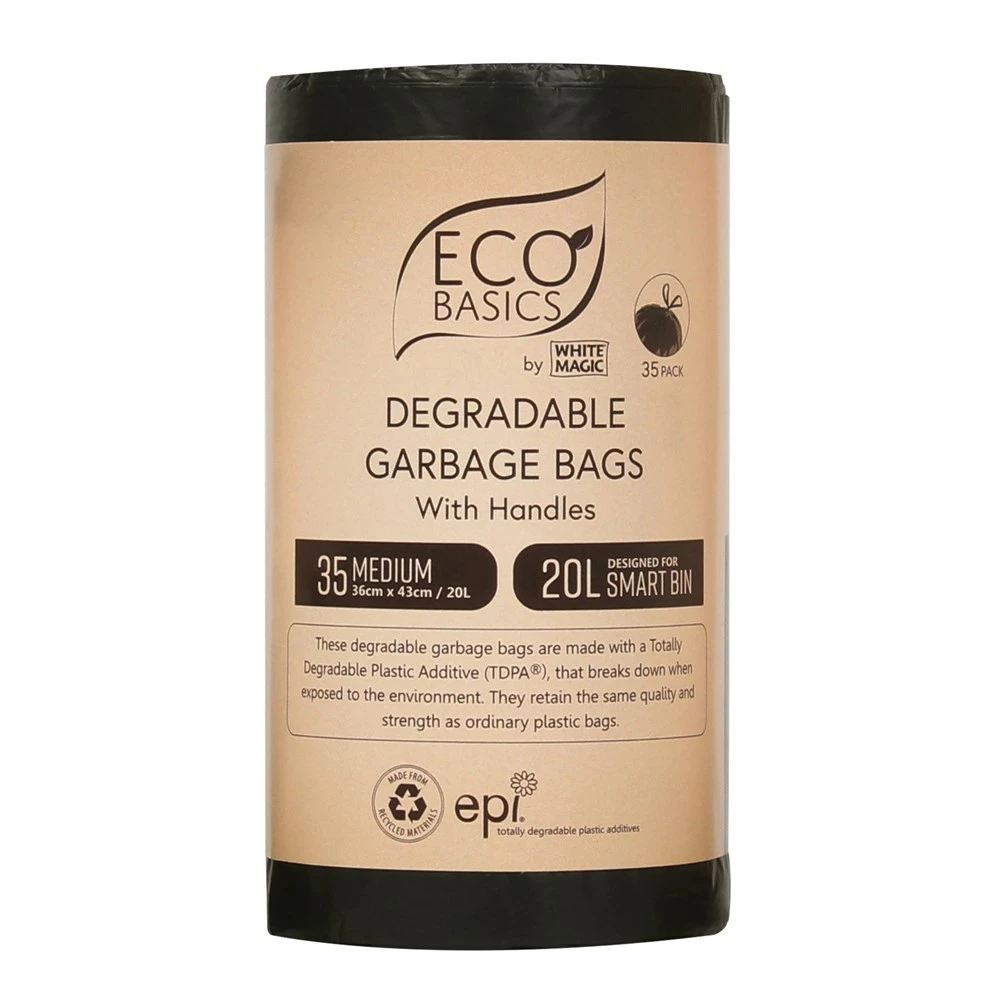 White Magic Eco Basics Garbage Bags Medium 3 White Magic Eco Basics Garbage Bags Medium