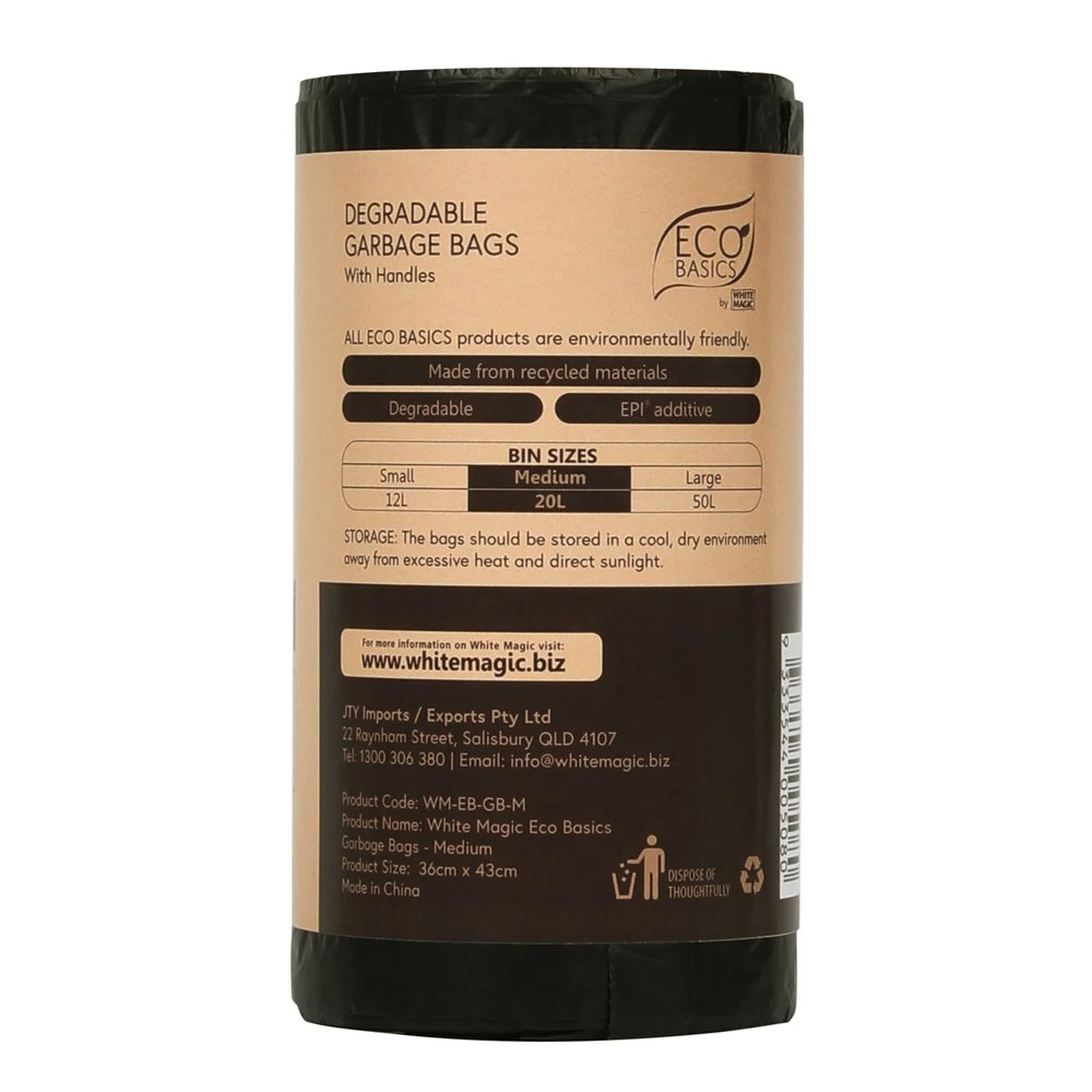 White Magic Eco Basics Garbage Bags Medium 4 White Magic Eco Basics Garbage Bags Medium - Image 2