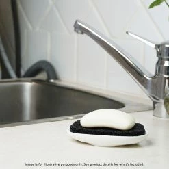 White Magic Soap Riser Black 11 White Magic Soap Riser Black -Cheap Kitchen Cleaning Store JTY WMEBSRM 5