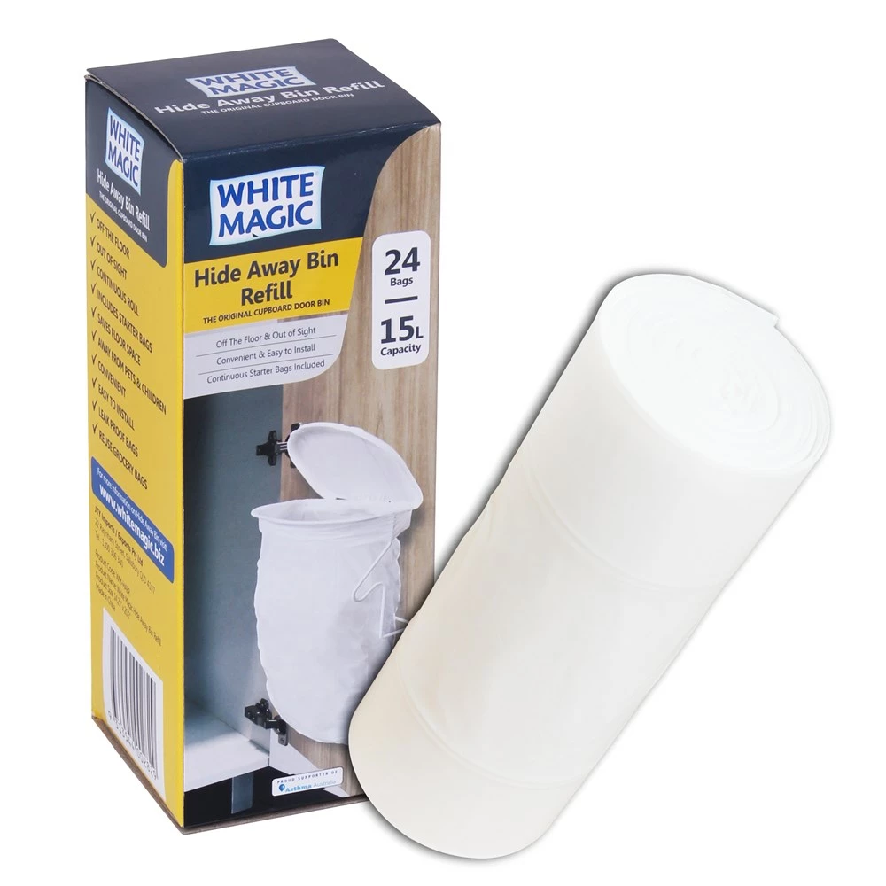 White Magic Hide Away Bin Refill 4 White Magic Hide Away Bin Refill - Image 2