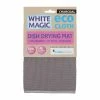 White Magic Eco Cloth Dish Drying Mat Charcoal Grey -Cheap Kitchen Cleaning Store JTY WMMFDMCH