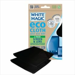 White Magic Eco Cloth 2 Pack Screen & Lens