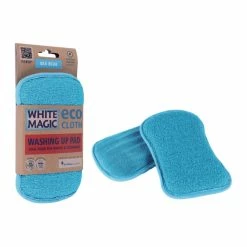 White Magic Washing Up Pad Sea Blue
