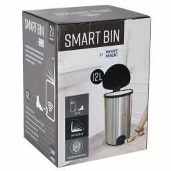 White Magic Smart Bin 12L 10 White Magic Smart Bin 12L -Cheap Kitchen Cleaning Store JTY WMSB12L 4