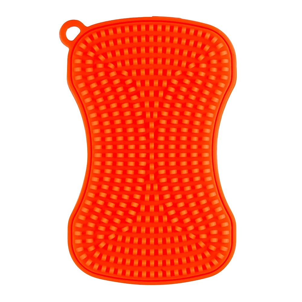 Scruba-Dub Flexible Eco-Friendly Silicone Dish Scrub Ruby Red 5 Scruba-Dub Flexible Eco-Friendly Silicone Dish Scrub Ruby Red - Image 3