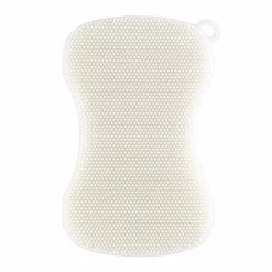 Scruba-Dub Flexible Eco-Friendly Silicone Dish Scrub White 7 Scruba-Dub Flexible Eco-Friendly Silicone Dish Scrub White -Cheap Kitchen Cleaning Store PCP 1031887 3