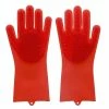 Scruba-Dub Antibacterial Silicone Cleaning Gloves Ruby Red 2 Scruba-Dub Antibacterial Silicone Cleaning Gloves Ruby Red -Cheap Kitchen Cleaning Store PCP 1032181