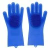 Scruba-Dub Antibacterial Silicone Cleaning Gloves Cobalt Blue -Cheap Kitchen Cleaning Store PCP 1032182