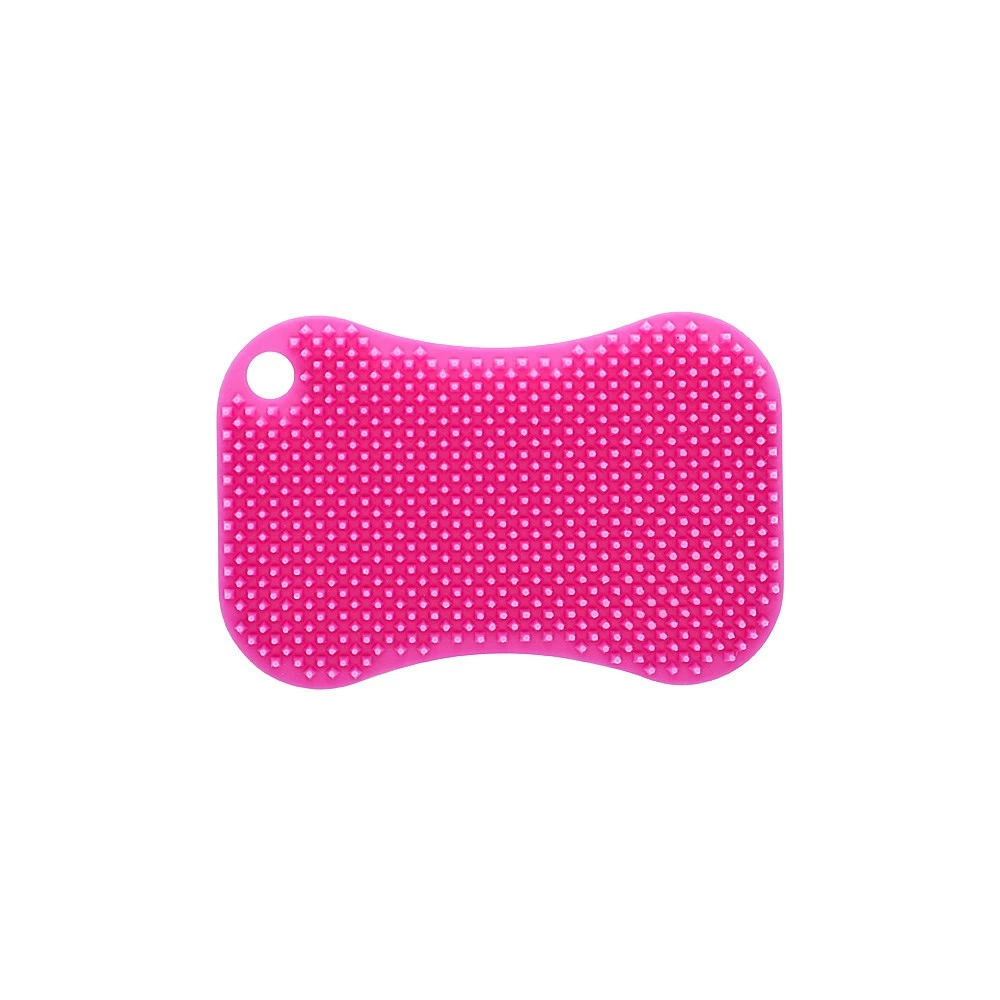 Scruba-Dub Tuff Eco Friendly Silicone Dish Scrub Pink 5 Scruba-Dub Tuff Eco Friendly Silicone Dish Scrub Pink - Image 3
