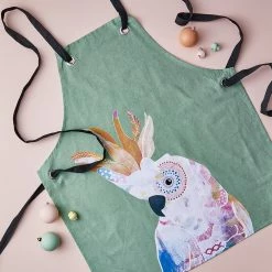 Alex Liddy Frankie B III Apron Cockatoo