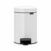 Brabantia NewICON Pedal Bin 3L White 1 Brabantia NewICON Pedal Bin 3L White -Cheap Kitchen Cleaning Store SAH 01800