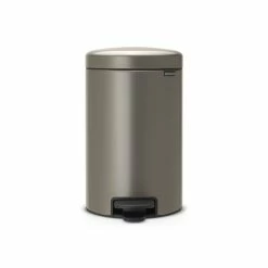 Brabantia NewICON 12L Pedal Bin Platinum
