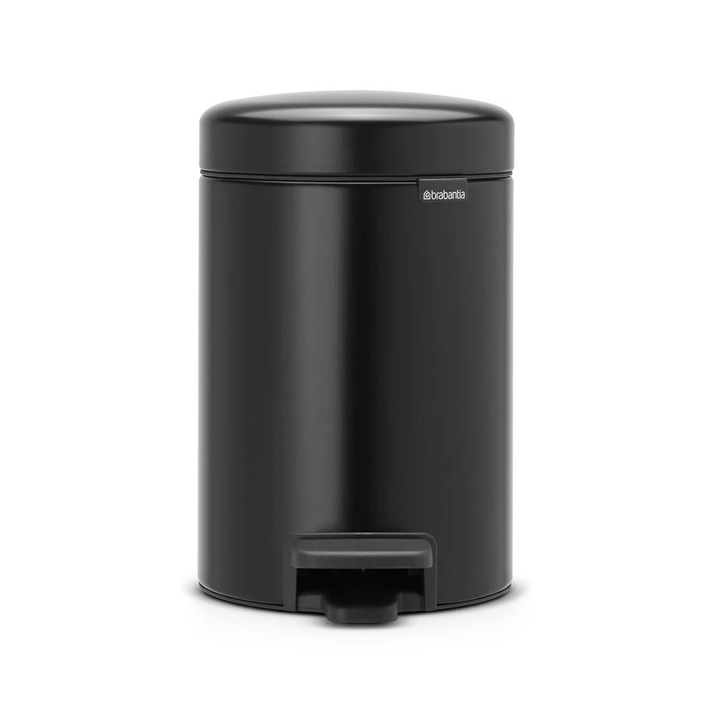 Brabantia NewICON Pedal Bin 3L Matt Black 3 Brabantia NewICON Pedal Bin 3L Matt Black