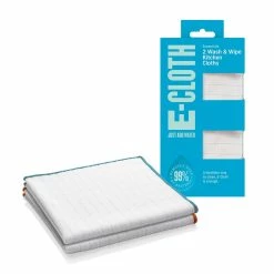 E-Cloth Wash & Wipe 2 Piece Kitchen Cloth Set