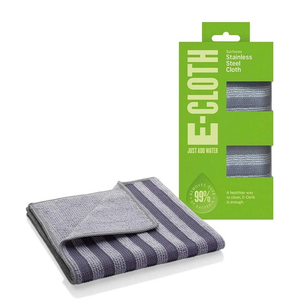 E-Cloth Stainless Steel Cleaning Cloth 3 E-Cloth Stainless Steel Cleaning Cloth