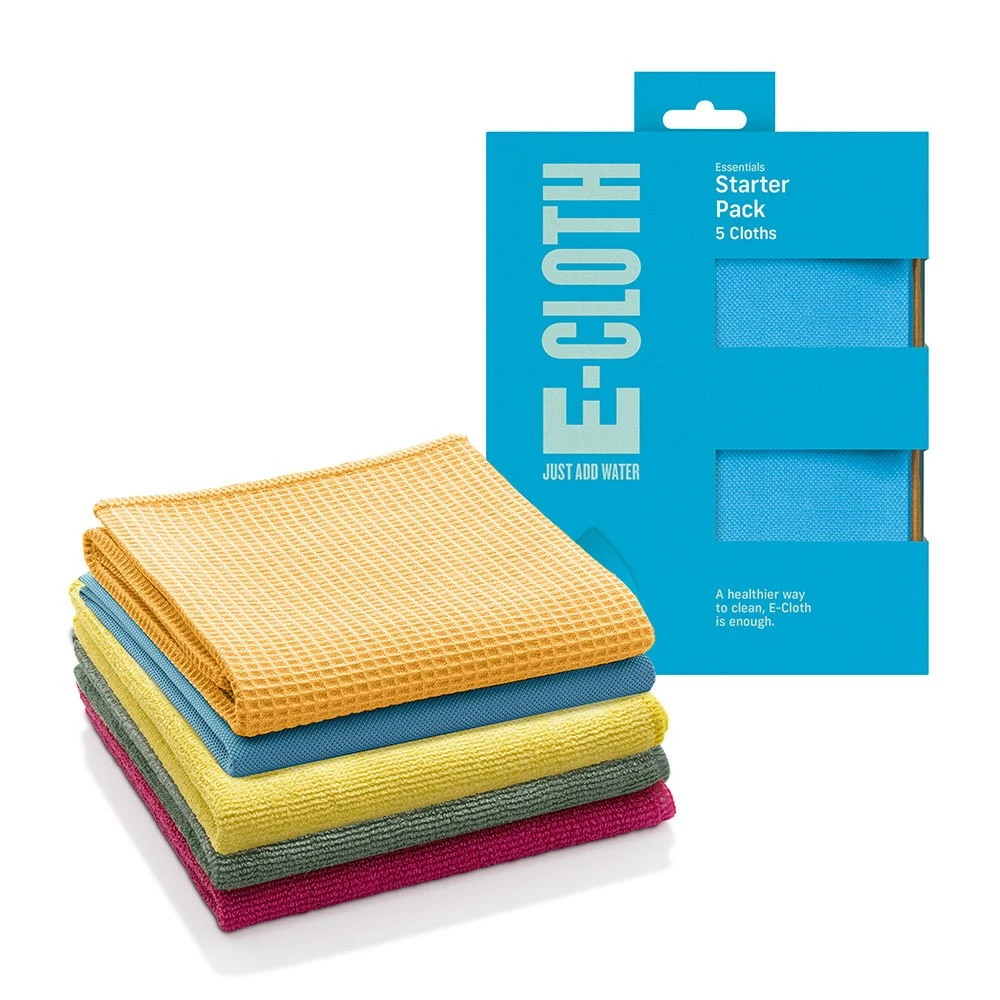 E-Cloth 5 Piece Cleaning Cloth Starter Pack 3 E-Cloth 5 Piece Cleaning Cloth Starter Pack
